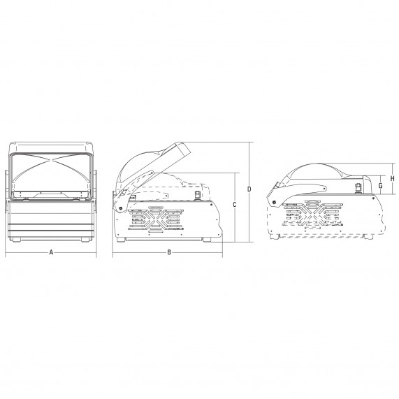 دستگاه وکیوم عرض ۵۰ تک فاز